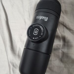 Minipresso GR Portable Coffee Maker - Black